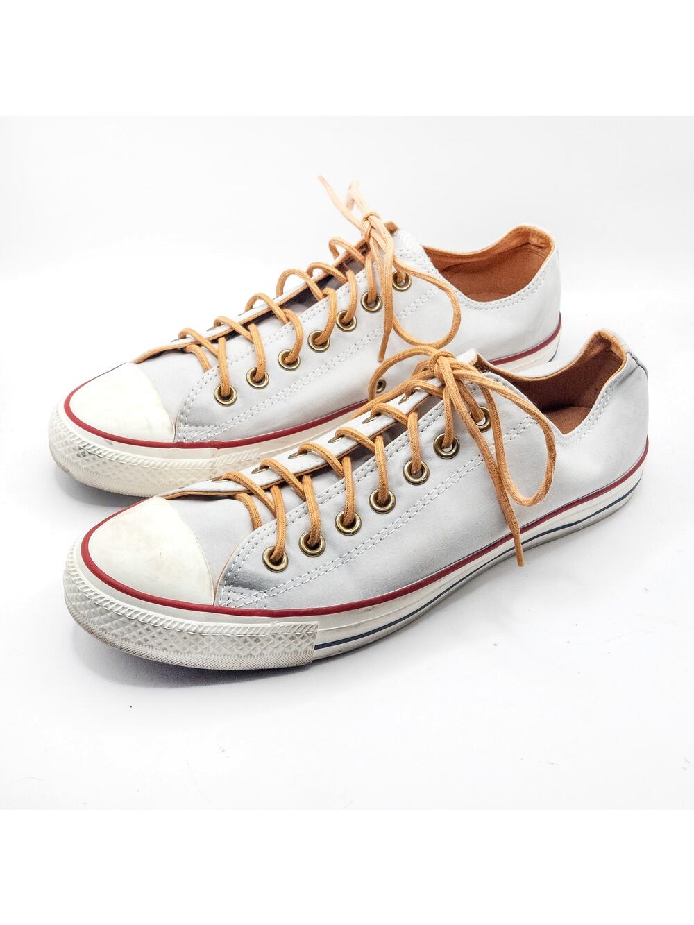 Converse Sneakers Size 11 Chuck Taylor All Star OX White Lowtop Collegiate